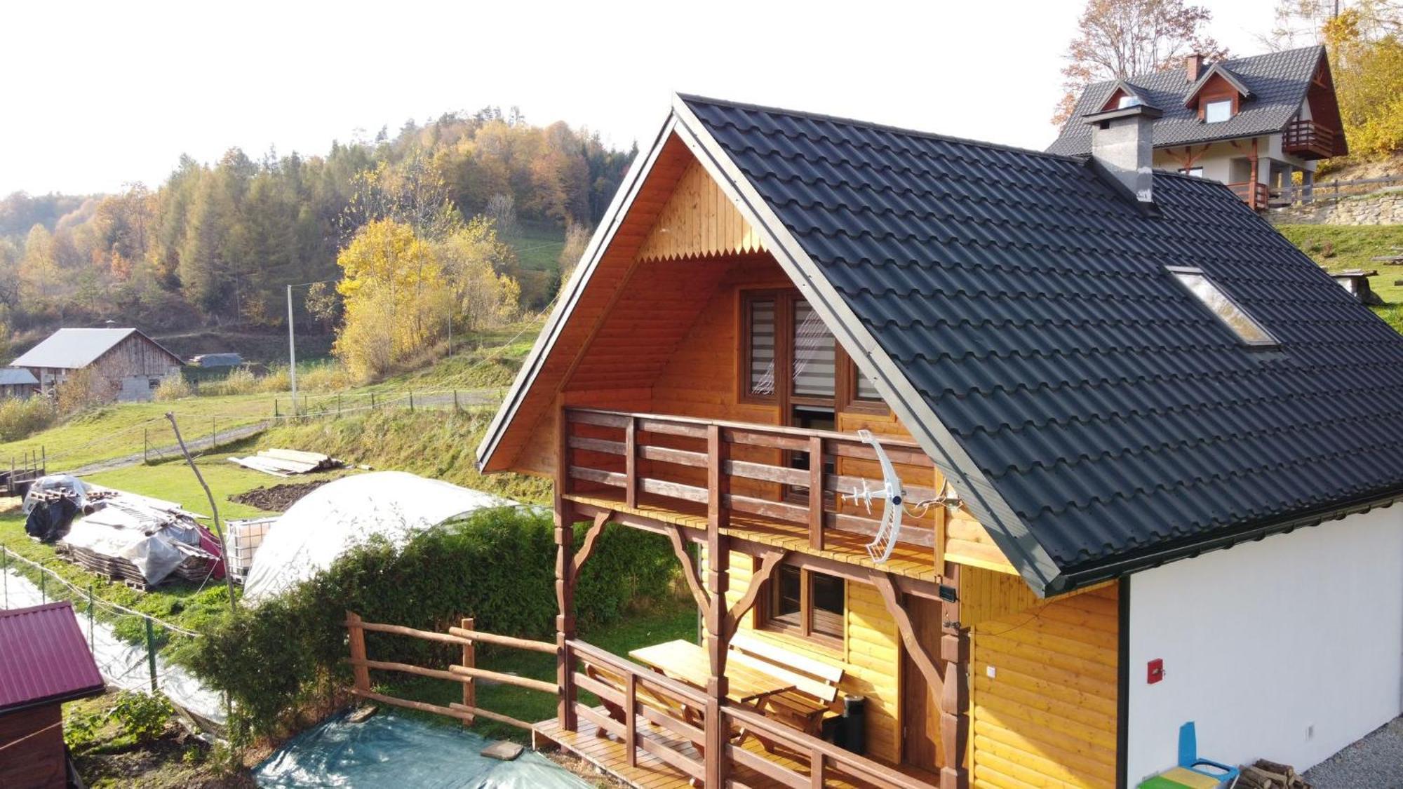 Domek Dzikusowka 1 Bieszczady Solina Polanczyk Zawoz Cisna Gorzanka エクステリア 写真